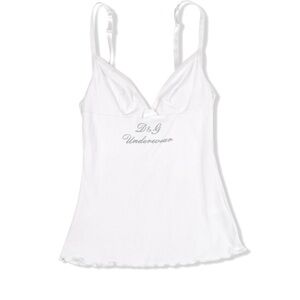 D&G White Chemise - Elegant Women's Intimate